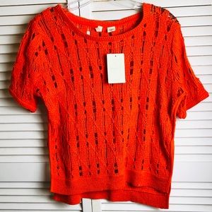 ❌HP❌NWT MOTH/ANTHROPOLOGIE KNIT/HIGH LOW SWEATER